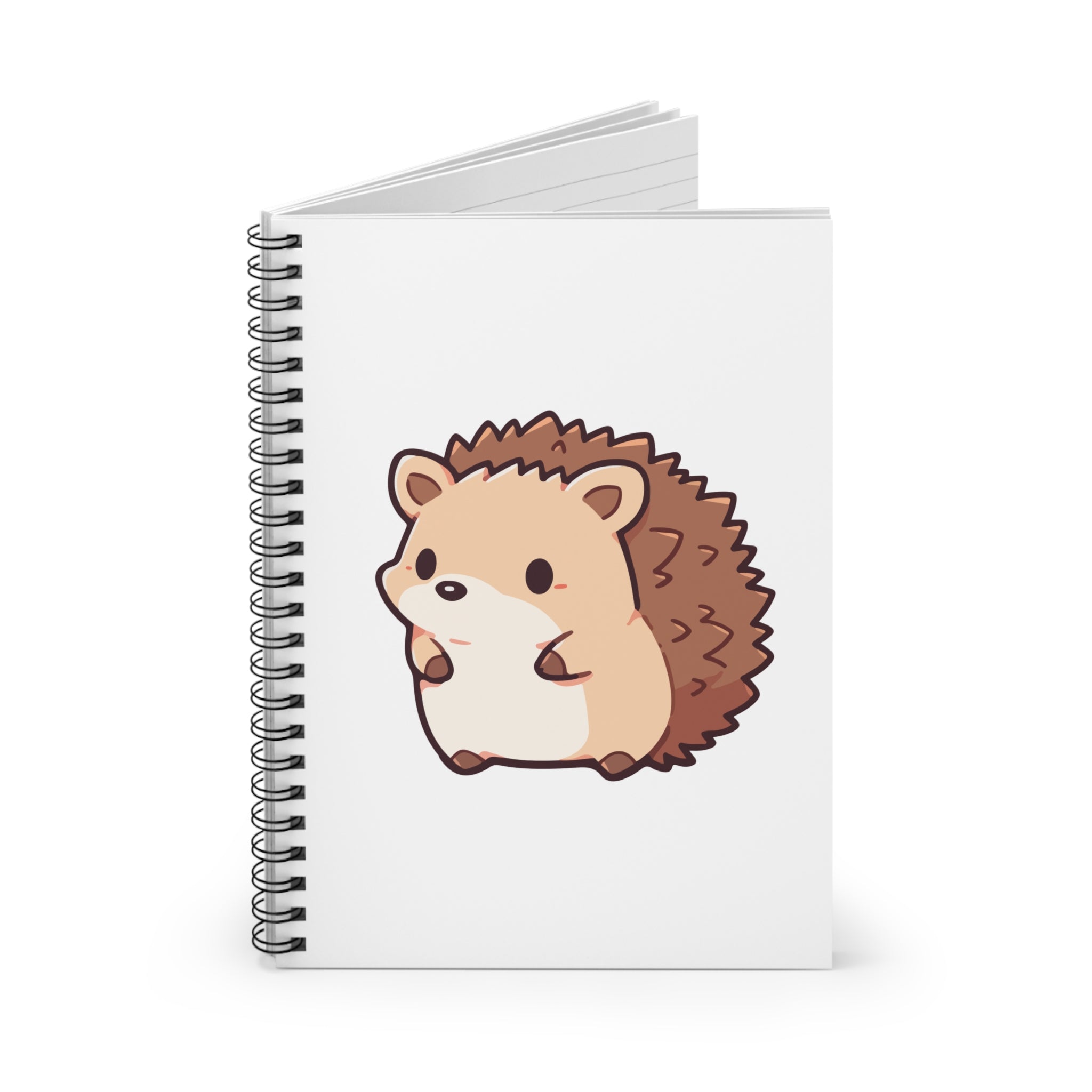 The Hedgehog Notebook (Cute Hedgehog Spiral Notebook — Ruled Journal for Kids & Stationery Lovers)