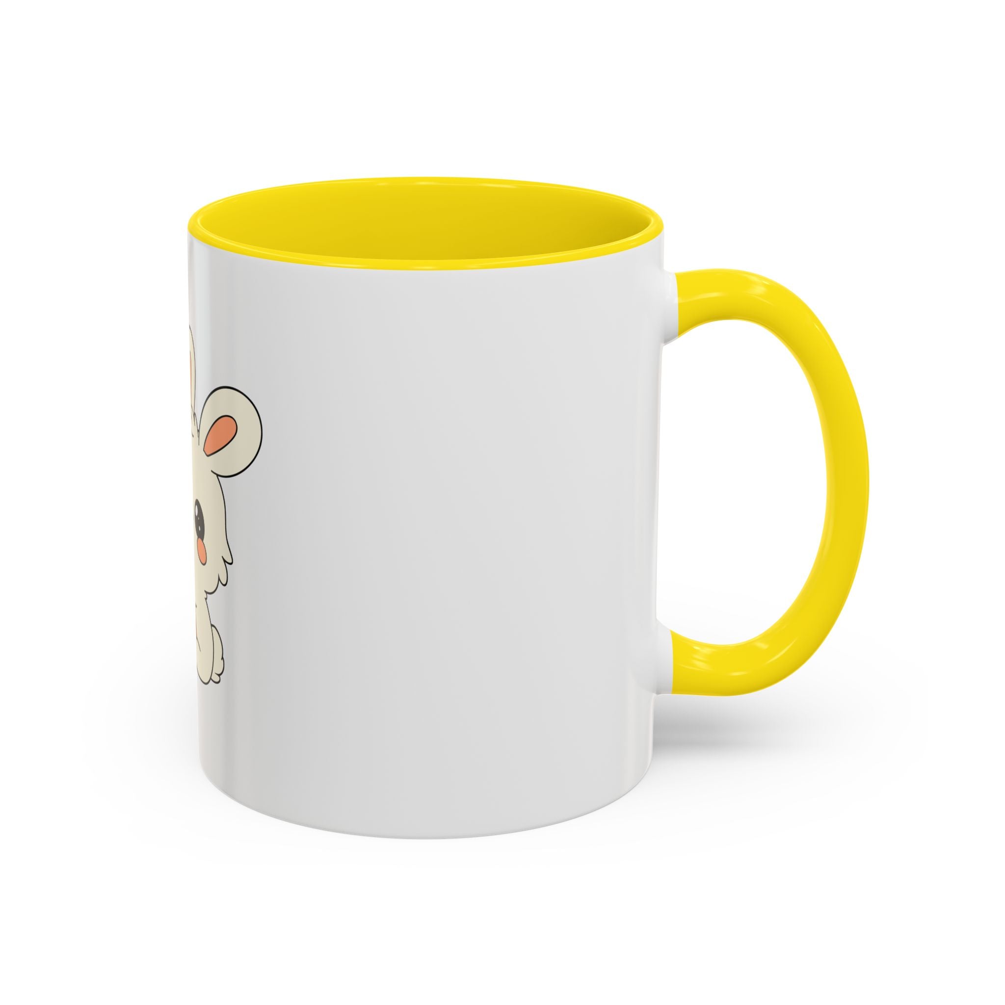 The Bunny Mug (Cute Bunny with Carrot Accent Coffee Mug — Kawaii Rabbit 11/15oz)