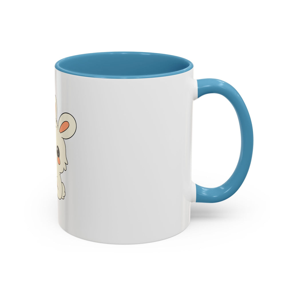 The Bunny Mug (Cute Bunny with Carrot Accent Coffee Mug — Kawaii Rabbit 11/15oz)