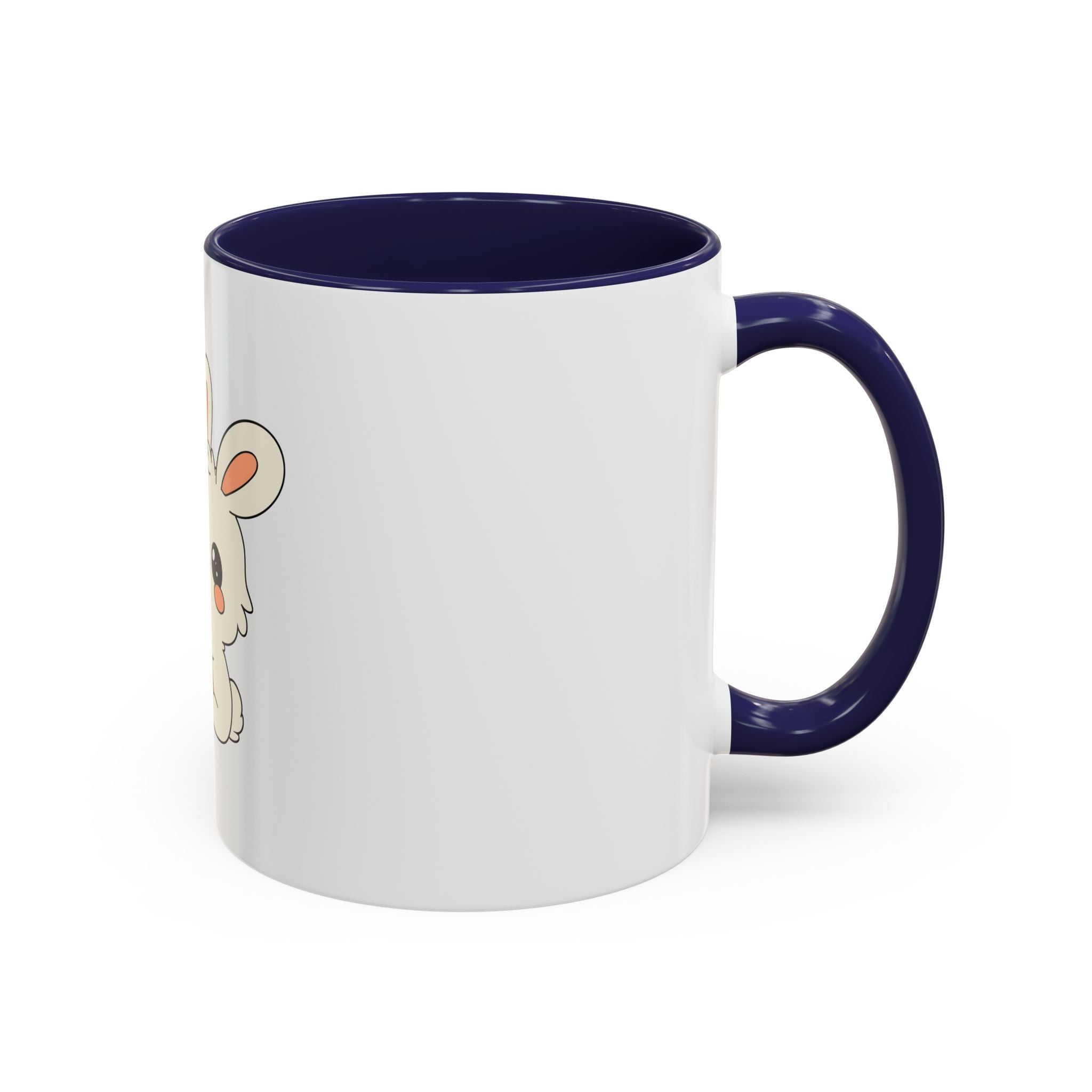 The Bunny Mug (Cute Bunny with Carrot Accent Coffee Mug — Kawaii Rabbit 11/15oz)