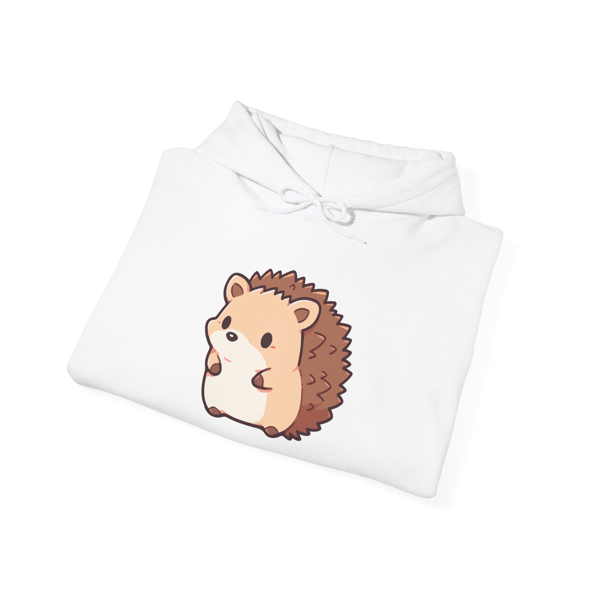 The Hedgehog Hoodie (Cute Cartoon Hedgehog Hoodie — Kawaii Animal Graphic Pullover)