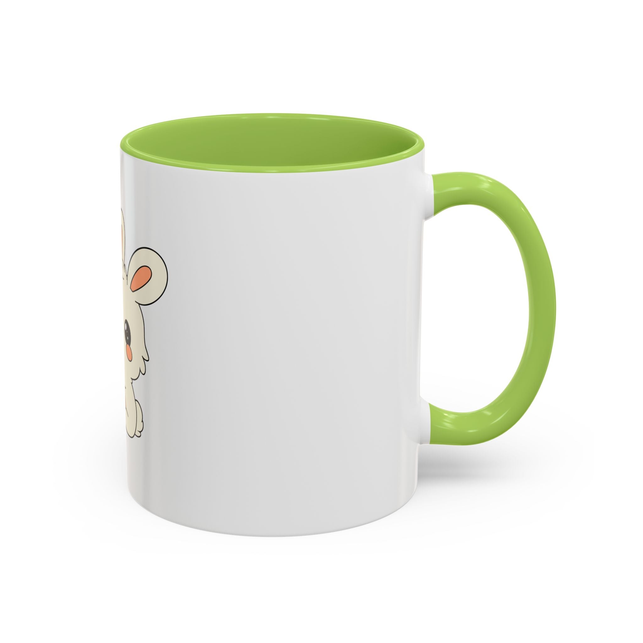 The Bunny Mug (Cute Bunny with Carrot Accent Coffee Mug — Kawaii Rabbit 11/15oz)