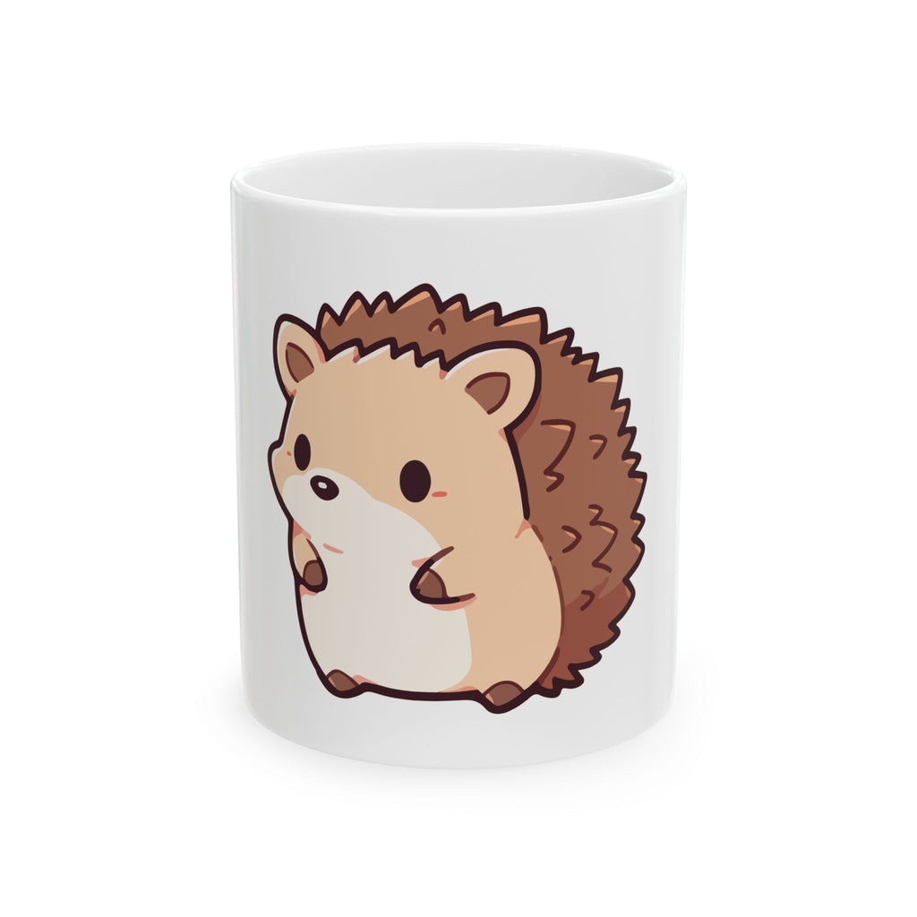The Hedgehog Mug (Cute Hedgehog Ceramic Mug — Kawaii Animal Coffee Cup 11oz & 15oz)
