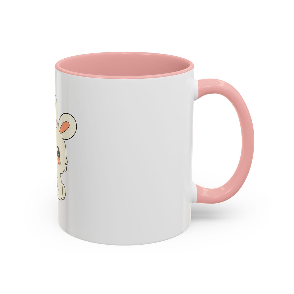 The Bunny Mug (Cute Bunny with Carrot Accent Coffee Mug — Kawaii Rabbit 11/15oz)